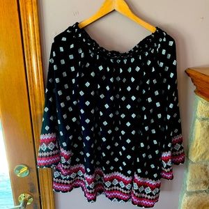 Off the shoulder dress